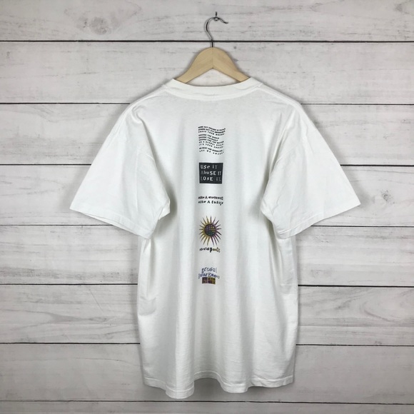 Vintage 1990s World Peace Tour T-Shirt - Picture 2 of 6